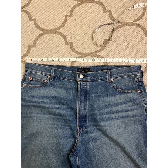 Alex Mill Bev Relaxed Straight vintage dark indigo jeans, size 33,NWOT,MSRP $225 - Picture 5 of 15